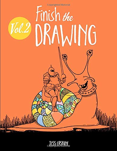 Book Cover Finish the Drawing (Volume 2)