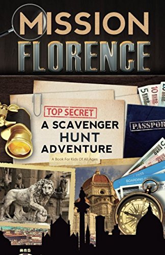 Book Cover Mission Florence: A Scavenger Hunt Adventure (Travel Book For Kids)