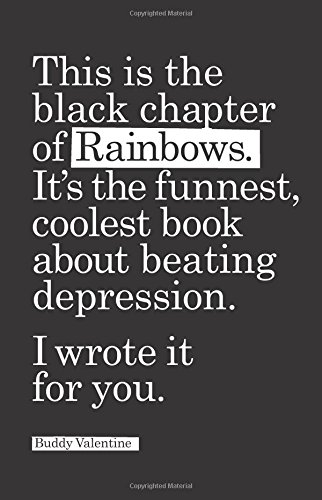 Book Cover Rainbows, the coolest book about beating depression