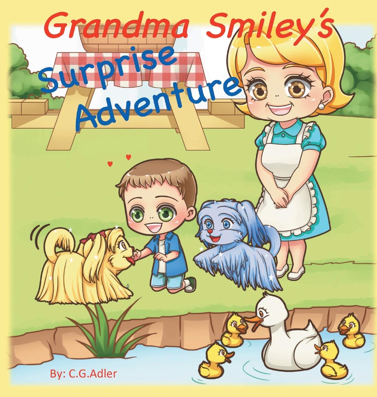 Book Cover Grandma Smiley's Surprise Adventure: Grandma Smiley takes her grandchildren and their magical puppy playmates on an adventure to Melody Park. Fun, ... colorful illustrations. (3) (My Magic Muffin)