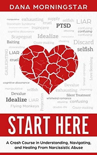Book Cover Start Here: A Crash Course in Understanding, Navigating, and Healing From Narcissistic Abuse