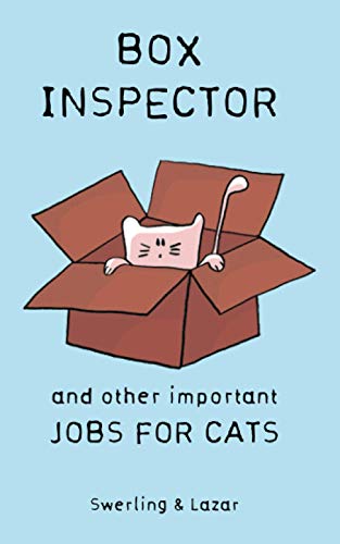 Book Cover Box Inspector and other Important Jobs for Cats