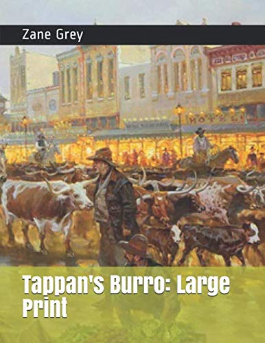 Book Cover Tappan's Burro: Large Print