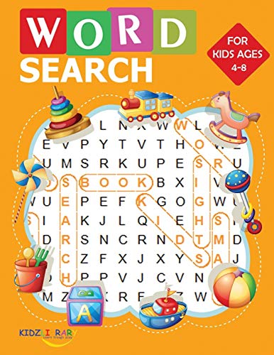 Book Cover Word Search for Kids Ages 4-8: Word Search for Kids Ages 4-8: 60 Easy Large Print Word Find Puzzles for Kids: Jumbo Word Search Puzzle Book (8.5