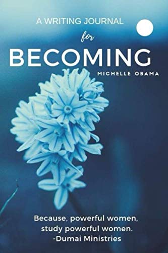 Book Cover A Writing Journal For: Becoming-Michelle Obama