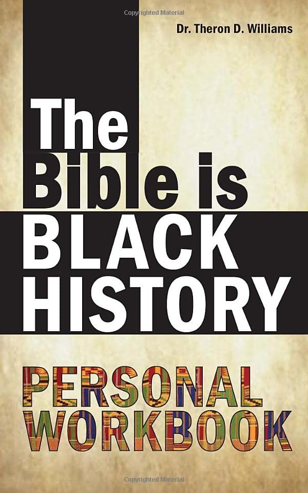 Book Cover The Bible is Black History Personal Workbook