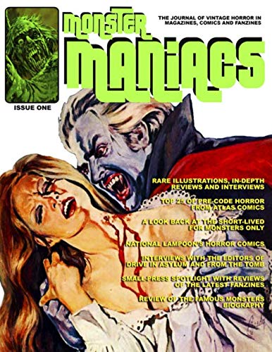 Book Cover Monster Maniacs issue one