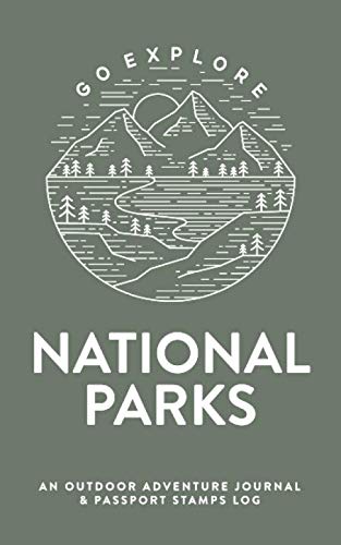 Book Cover National Parks: An Outdoor Adventure Journal & Passport Stamps Log