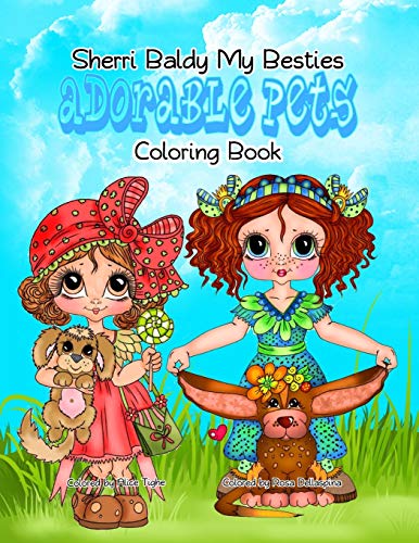 Book Cover Sherri Baldy My Besties Adorable Pets Coloring Book