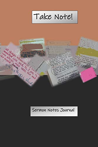 Book Cover Take Note!: Sermon Notes Journal