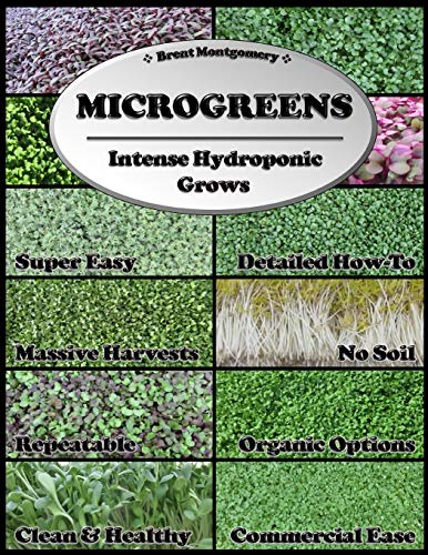 Book Cover Microgreens: Intense Hydroponic Grows