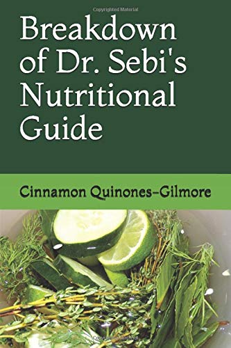 Book Cover Breakdown of Dr. Sebi's Nutritional Guide