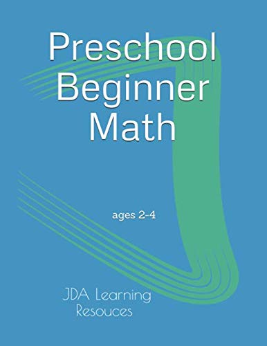 Book Cover Preschool Beginner Math: for 2-4 year olds