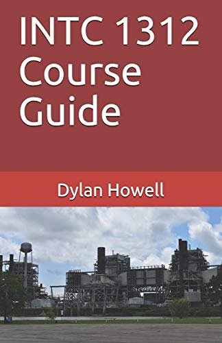 Book Cover INTC 1312 Course Guide