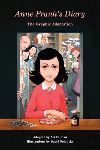 Book Cover Anne Frank's Diary: The Graphic Adaptation (Pantheon Graphic Library)