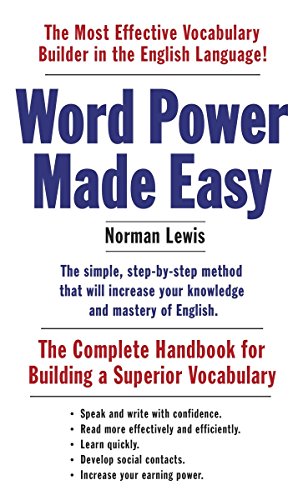 Book Cover Word Power Made Easy: The Complete Handbook for Building a Superior Vocabulary