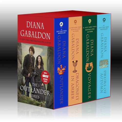 Book Cover Outlander 4-Copy Boxed Set: Outlander, Dragonfly in Amber, Voyager, Drums of Autumn