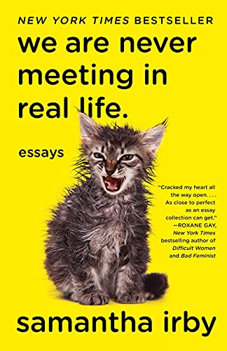 Book Cover We Are Never Meeting in Real Life.: Essays