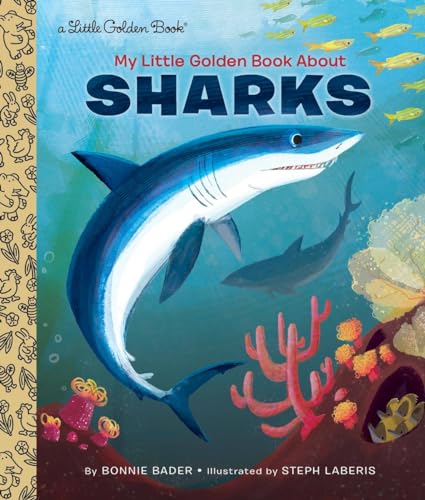 Book Cover My Little Golden Book About Sharks