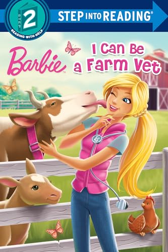 Book Cover I Can Be a Farm Vet (Barbie) (Step into Reading)