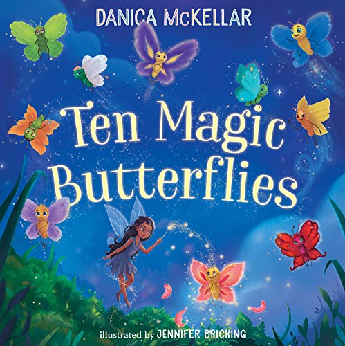 Book Cover Ten Magic Butterflies (McKellar Math)