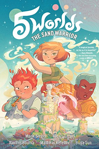 Book Cover 5 Worlds Book 1: The Sand Warrior