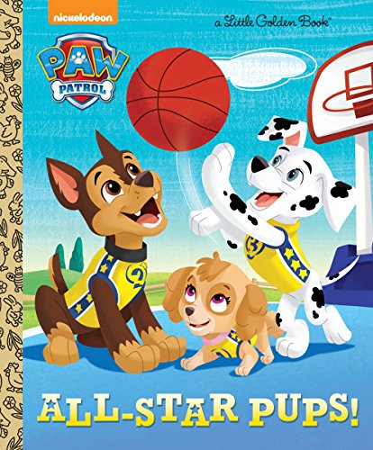 Book Cover All-Star Pups! (Paw Patrol) (Little Golden Book)