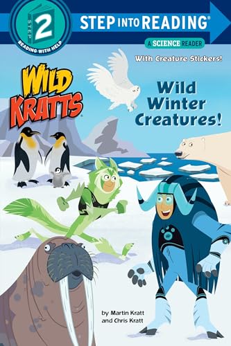 Book Cover Wild Winter Creatures! (Wild Kratts) (Step into Reading)