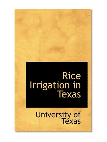 Rice Irrigation in Texas