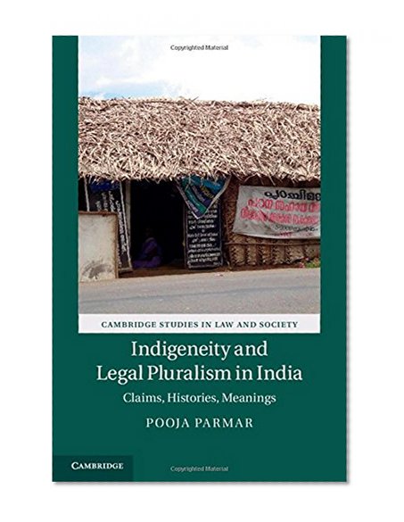 Indigeneity and Legal Pluralism in India: Claims, Histories, Meanings (Cambridge Studies in Law and Society)