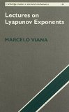 Lectures on Lyapunov Exponents (Cambridge Studies in Advanced Mathematics)