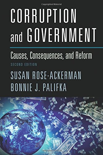 Book Cover Corruption and Government: Causes, Consequences, and Reform