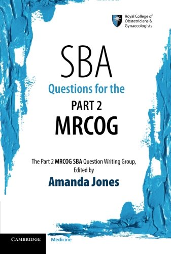 Book Cover Sba Questions for the Part 2 Mrcog