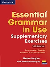 Book Cover Essential Grammar in Use Supplementary Exercises: To Accompany Essential Grammar in Use Fourth Edition