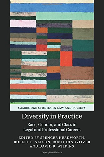 Book Cover Diversity in Practice: Race, Gender, and Class in Legal and Professional Careers (Cambridge Studies in Law and Society)