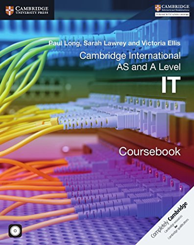 Book Cover Cambridge International AS and A Level IT Coursebook with CD-ROM (Cambridge International Examinations)