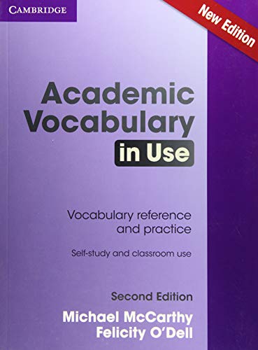 Book Cover Academic Vocabulary in Use Edition with Answers