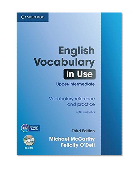 Book Cover English Vocabulary in Use Upper-intermediate with Answers and CD-ROM