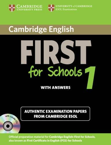 Cambridge English First for Schools 1 With Answers