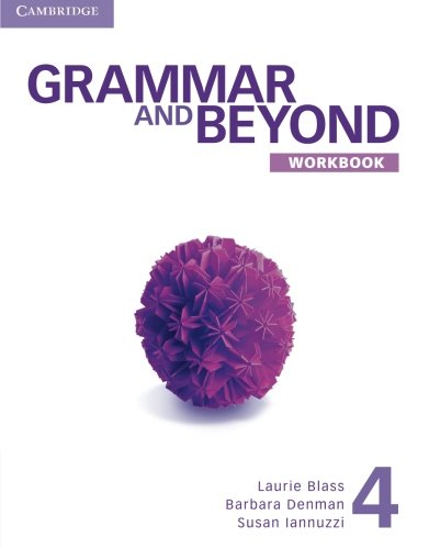 Book Cover Grammar and Beyond Level 4 Workbook