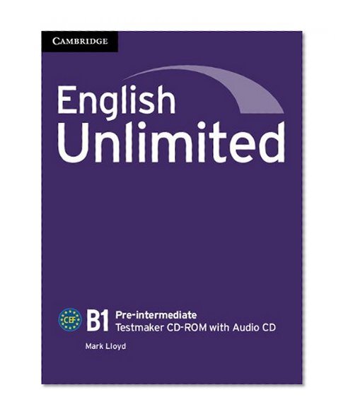 English Unlimited Pre-intermediate Testmaker CD-ROM and Audio CD