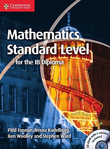 Book Cover Mathematics for the IB Diploma Standard Level with CD-ROM