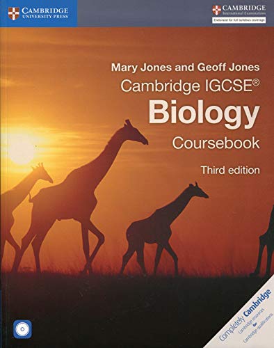 Book Cover Cambridge IGCSE® Biology Coursebook with CD-ROM (Cambridge International IGCSE)