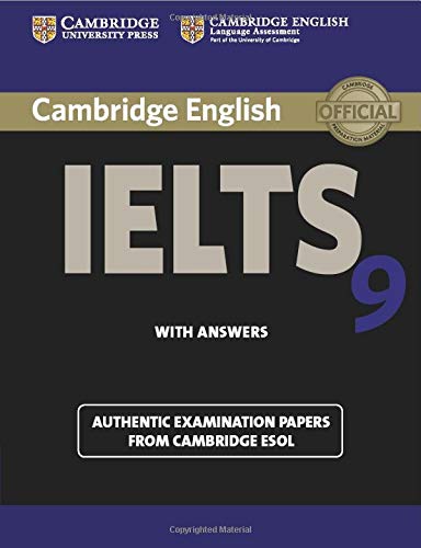Book Cover Cambridge IELTS 9 Student's Book with Answers: Authentic Examination Papers from Cambridge ESOL (IELTS Practice Tests)