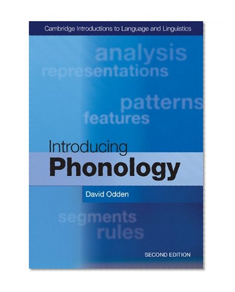 Book Cover Introducing Phonology (Cambridge Introductions to Language and Linguistics)