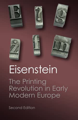Book Cover The Printing Revolution in Early Modern Europe (Canto Classics)