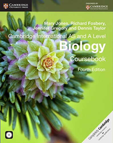 Book Cover Cambridge International AS and A Level Biology Coursebook with CD-ROM (Cambridge International Examinations)