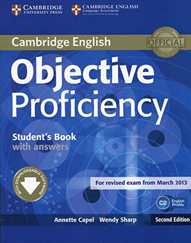 Book Cover Objective Proficiency Student's Book with Answers with Downloadable Software