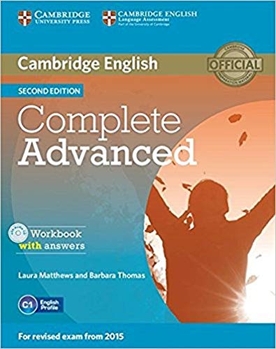 Book Cover Complete Advanced Workbook with Answers with Audio CD