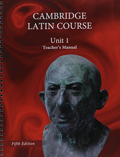 Book Cover North American Cambridge Latin Course Unit 1 Teacher's Manual